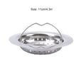 thumbnail image 4 of jesticaly Silver Easy To Clean Kitchen Sink Strainer With Well Drained Creative Pattern Kitchen Supplies, 4 of 5