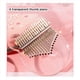 thumbnail image 4 of 2X Kalimba Piano de Pulgar de 17 Teclas, Instrumento de Piano de Dedo Acrílico Transparente, 4 of 5