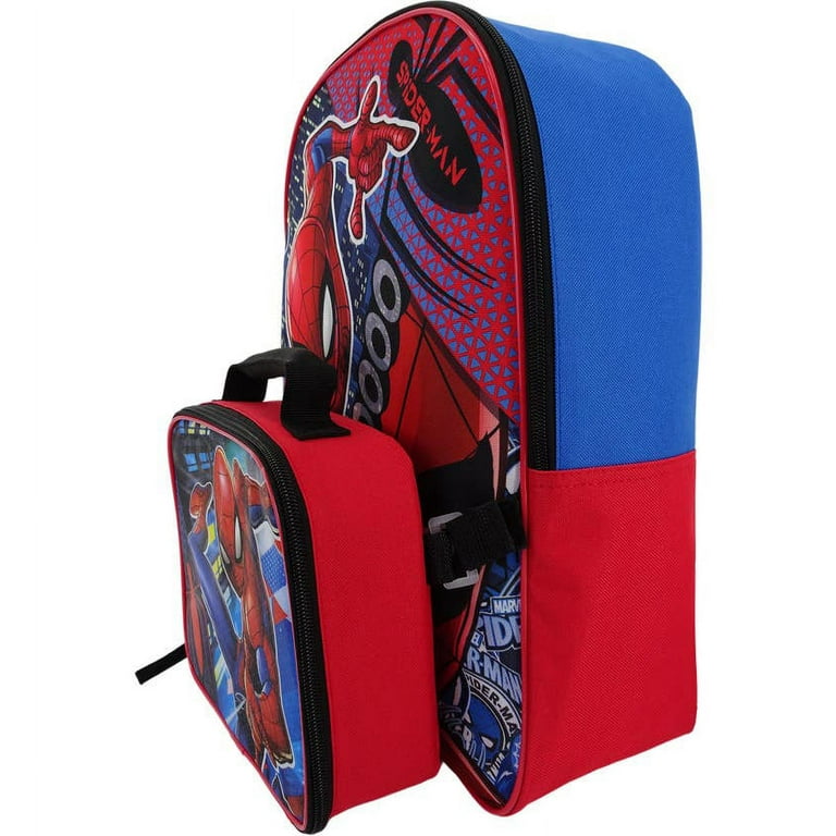 2 PC Spiderman Backpack Lunch Set - Yahoo Shopping