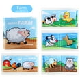 thumbnail image 3 of WLOELOEW E Children'S Cloth Book Baby Hand Puppet Cloth Toy Cloth Education Book, 3 of 3