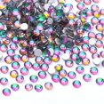 thumbnail image 2 of Diamantes de imitación de cristal AB con parte trasera plana, diamantes de imitación de cristal para decoración de uñas y manualidades, fijación con pegamento, piedras preciosas de cristal s, 2 of 5