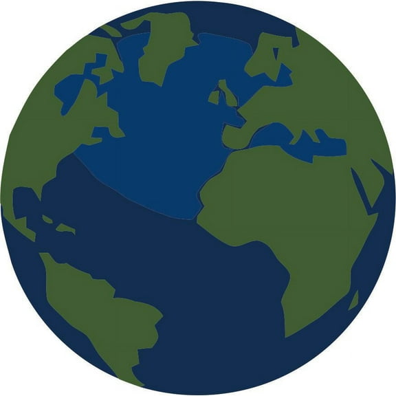 World Globe Globes Design School Wall Decals for Classroom Decoration and Design Decals on Walls - Creative Teacher Artwork Stickers Sticker Back to School Ideas Teachers Schools Size (20x20 inch)