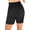 Black, variant on Women's Plus Size Quick-Dry Swim Shorts