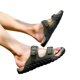 thumbnail image 1 of Zapatos Verano Diapositivas Ortopédicas Sin Cordones para Hombre Punta Abierta Soporte El Comodidad, 1 of 9