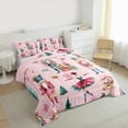 thumbnail image 3 of Feelyou Kawaii Pink Nutcracker Bedding Comforter Set, Christmas Princess Twin Comforter Sets, Teen Kid Child Reversible Bedding Set, Microfiber Bedroom Decor, 2 Pieces, 3 of 8