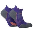 thumbnail image 5 of Hilly Supreme Socklet Med Socks - Plum/Grey Marl, 5 of 6