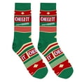 thumbnail image 6 of Cool Socks, Cheez It White Cheddar, Mens Womens Crew, Funny Graphic Print, Large, 6 of 6