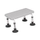thumbnail image 4 of Taburete de Ducha Salvador Ajustable para Personas Mayores Gris, 4 of 10