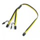 thumbnail image 5 of Cable Adaptador Pci-e Pcie De 6 Pines A Doble De 8 Pines 6+2, 5 of 6
