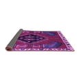 thumbnail image 2 of Ahgly Company Indoor Square Persian Purple Traditional Area Rugs, 6' Square, 2 of 4
