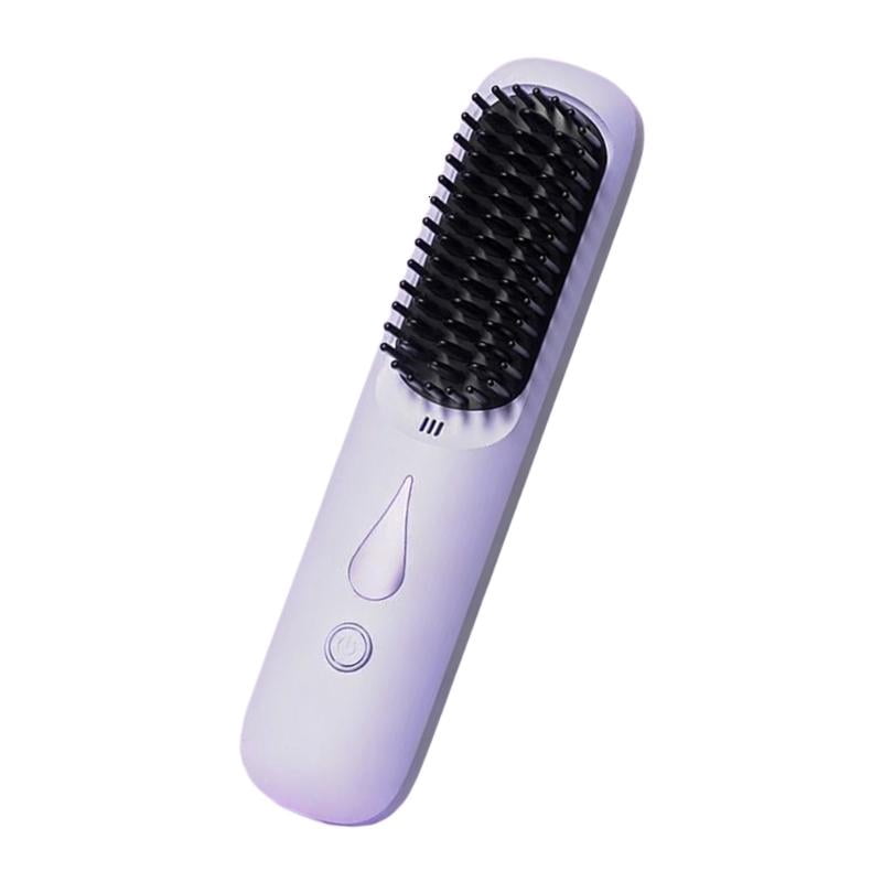 Professional Straightening Brush with Infra Red Light & Negative