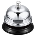 thumbnail image 1 of Uxcell Campana de Escritorio, 65mm(2.56") Campana de Cena para Restaurantes, Hotel, Servicio, Plata, 1 of 5