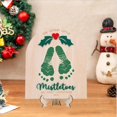thumbnail image 2 of Pizarra artística con estampado navideño MAMUXI Green Mistletoe, 2 of 9