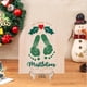 thumbnail image 2 of Pizarra artística con estampado navideño MAMUXI Green Mistletoe, 2 of 9