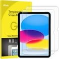 thumbnail image 1 of Duomi-Protecteur d'Écran pour iPad (A16) 11e/10e Génération (2025/2022), Film en Verre Trempé 9H, HD Clair, Lot de 2, 1 of 4