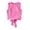 Hot Pink, variant on Children Short Tank Top T Shirt Summer Round Neck Back Bow Tie Hollowed Out Short Style Carry Camisole Long Sleeve Tee Shirts Kids Girls 7/8 Outfits Tops Packs Girls Tops And Bottoms Long