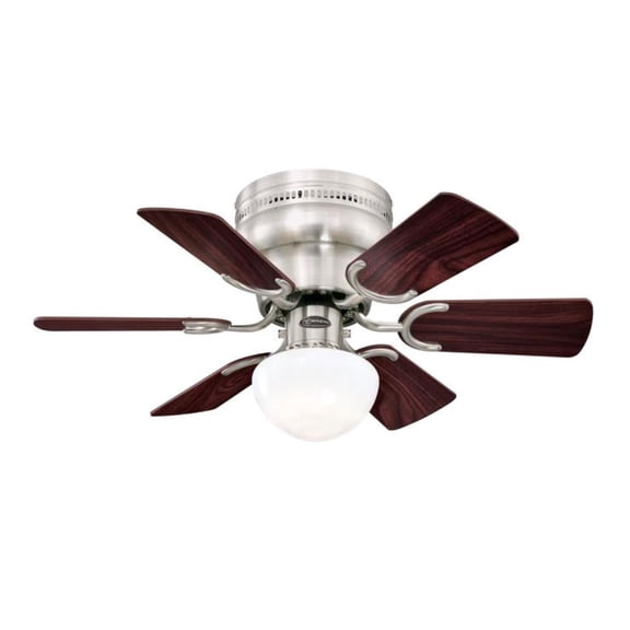 Westinghouse Hadley 30 Inch Ceiling Fan with Dimmable LED Light Fixture