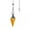 Citrine, variant on Resin Amulet Healing Chakra Crystal Quartz Reiki Pendulum Pendant Orgonite Orgon-Olivine