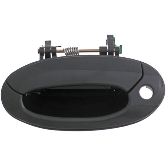 Dorman 83498 Front Driver Side Exterior Door Handle for Specific Hyundai Models, Smooth Black