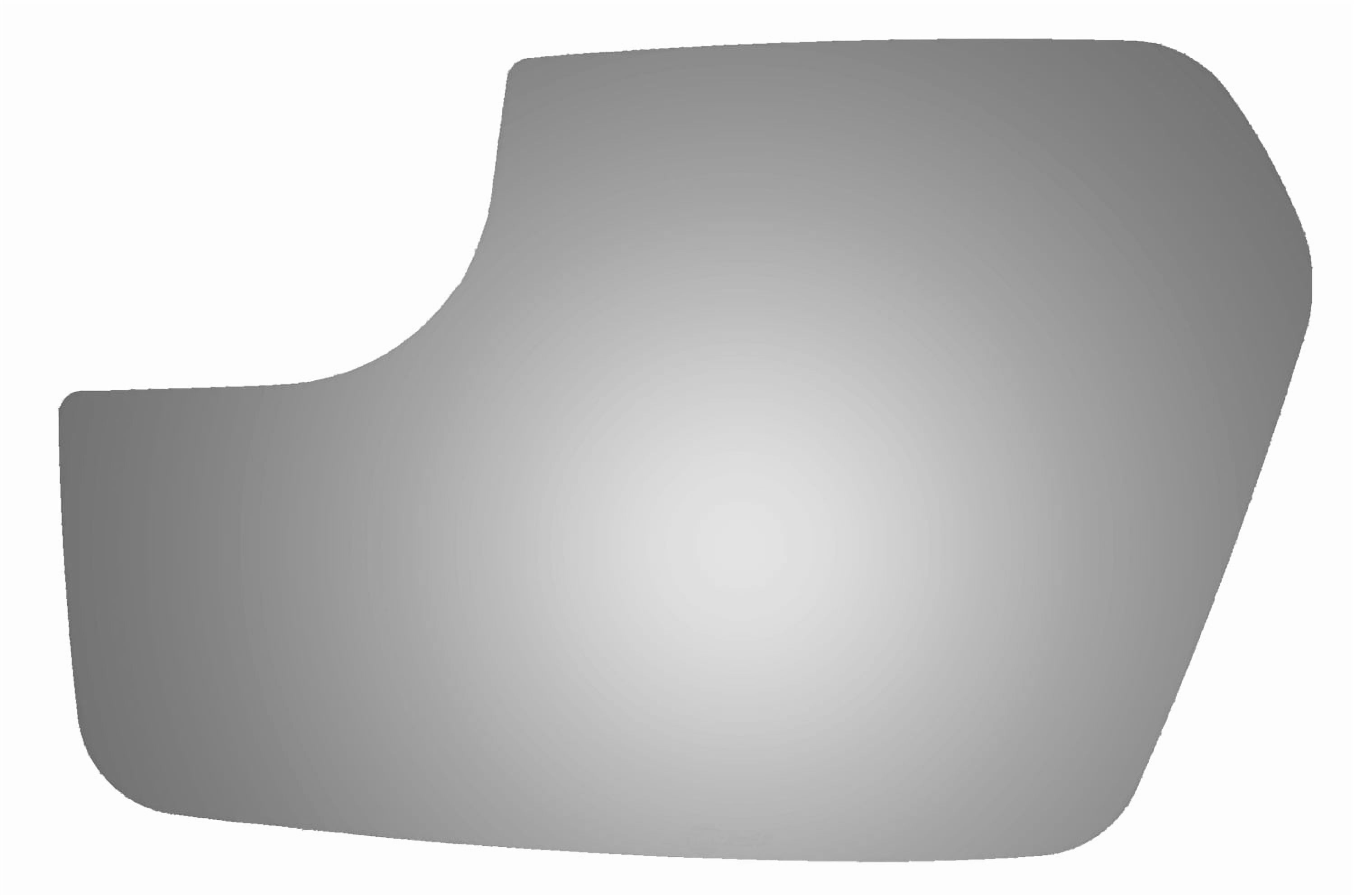 Burco Side View Mirror Replacement Glass - Clear Glass - 4359