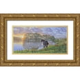 thumbnail image 1 of Adamov, Alexey 14x9 Gold Ornate Wood Framed with Double Matting Museum Art Print Titled - Sunrise, 1 of 4