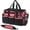 Pink, variant on Durable Wearable Cleaning Caddy Organizer with Shoulder Straps, Cleaning Tote Caddy Bag with Foldable Dividers for Housekeepers