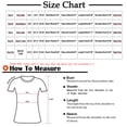 thumbnail image 3 of ICHUANYI Clearance Fashion Women's Loose Buttons Printing Lapel Long Sleeves T-shirts Blouse Tops(White, L) Ichuanyi Ichuanyi, 3 of 6