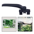 thumbnail image 4 of Abbracc Thickened Window Handles Casement Locking Handle Left Right Hand Window Hardware Black Left, 4 of 9