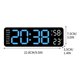 thumbnail image 3 of Xihbxyly Reloj Electrónico Led, Alarma Multifuncional y Temporizador de Cuenta Regresiva, Visualización de Temperatura y Humedad, Funcionamiento Silencioso, Decoración Moderna para El Hogar, Uso de C, 3 of 3