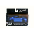 thumbnail image 4 of 2009 Brian's Nissan GTR R35 Ben Supra F8 Fate of Furious, Primer Candy Blue - Jada 98270 - 1/32 Scale Diecast Model Toy Car, 4 of 8