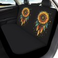 thumbnail image 4 of Pzuqiu Car Seat Covers Easy to Install Polyester, Compatible with Auto Seat Automotive Seat, for Cars Trucks, Sunflower Dreamcatcher, 4 of 10