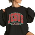 thumbnail image 5 of Jesus Is The Reason For The Season Christian Christmas Sweatshirt – Religious Holiday Sweater, Faith Based Christmas Top, Inspirational Gift for Men and Women, 5 of 7