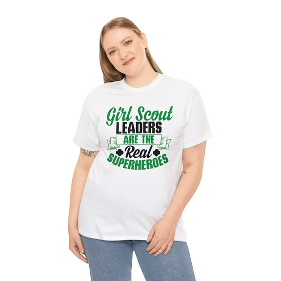 Girl Scout Troop Leader Unisex Heavy Cotton Tee