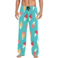 thumbnail image 2 of FREEAMG Men's Cotton Pajama Pants Lounge Sleep Pants Soft Sleepwear Pajama Bottoms with Pockets, 2 of 7