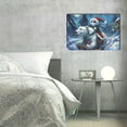 thumbnail image 6 of 16x24 inch Oil Painting&nbsp;Wall Art Muppet Man & White Bear,Children'S Room Kitchen,Bathroom,Bar Wall Decor Hanging Picture Prints,Enchanting Muppet Man & White Bear Canvas Hanging Picture Gifts, 6 of 6