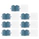 thumbnail image 2 of Soporte Para Fregona, Soporte Para Escoba, Fuerte Adhesivo A Prueba De Humedad Para Fregonas Colgantes De Baño, Novios, Herramientas ANGGREK BH3117, 2 of 8