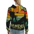 thumbnail image 7 of Honeii Not All Who Wander Are Lost 1 Pattern Womens Oversized Hoodies Long Sleeve Sweatshirts Pullover Fall Outfits with Pocket-XX-Large, 7 of 7