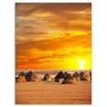 thumbnail image 2 of Design Art - Colorful African Village Huts View, 2 of 3