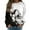a-Black33191, variant on VNKIDY Women's Sweatshirt Autumn Spring Oversized Rose Prints Pullover Long Sleeve Crewneck Loose Fit Sweatshirts For Cold Weather Cute Tops