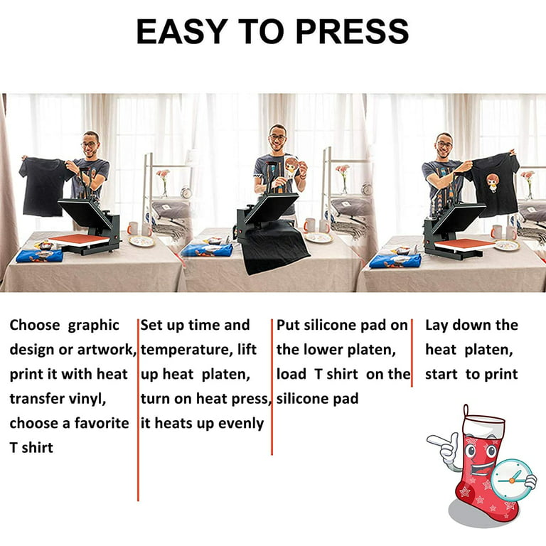 Best Heat Press for Shirts and Hoodies (High-Quality Printing) - Mighty  Deals