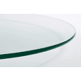 thumbnail image 2 of Pro Safe Glass 43" Round Tempered Glass Table Top 1/4" Thick Flat Edge - Clear, 2 of 2