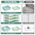 thumbnail image 3 of Carro utilitario SYKIARIOL de 5 cajones con tapa de madera y ruedas con bloqueo, 3 of 9
