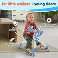 thumbnail image 5 of YBike Pewi Walking Ride-On Toy - From Baby Walker to Toddler Ride On for Ages 9 Months to 3 Years Old - Blue, 5 of 6