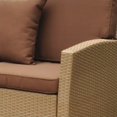 thumbnail image 2 of Pemberly Row Patio Sofa in Honey and Dark Chocolate, 2 of 2
