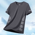 thumbnail image 2 of Dagaeig Short Sleeve Shirts for Men Summer Pullover Athletic Casual Plain Workout Moisture-Wicking Mens T-Shirts Outdoor, 2 of 7