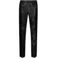 thumbnail image 5 of Men's Sequin Blazer Retro Dress Top and Pants Set Metallic Slim Suit 2 Piece Disco Prom Shiny Outfit Wedding Party Banquet Fashion Jacket Pant, 5 of 5