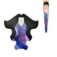 thumbnail image 5 of Pack of 100 Extra Long Blue Purple Fish Shape Viscose, 5 of 5