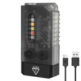 thumbnail image 1 of 1000LM LED Luz de trabajo 1000mAh Beep IPX4 Herramientas impermeables para exteriores (Negro) Tmvgtek Para Estrenar, 1 of 4
