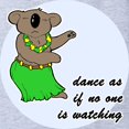 thumbnail image 2 of CafePress - Dancing Koala - Cute Infant Baby Football Bodysuit, 2 of 3