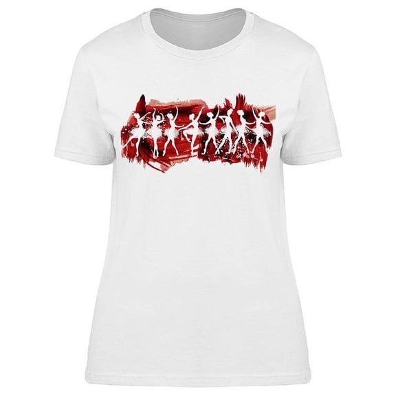A Set Of Ballerina Dancers Tee Women's -Image by Shutterstock
